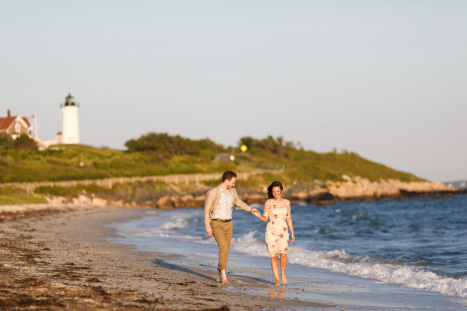 Falmouth engagement session