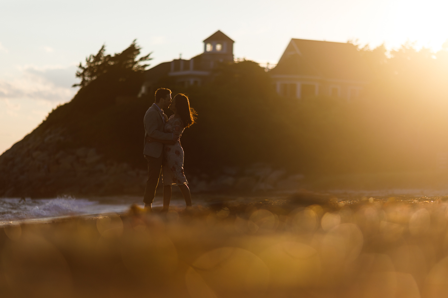 Falmouth engagement session