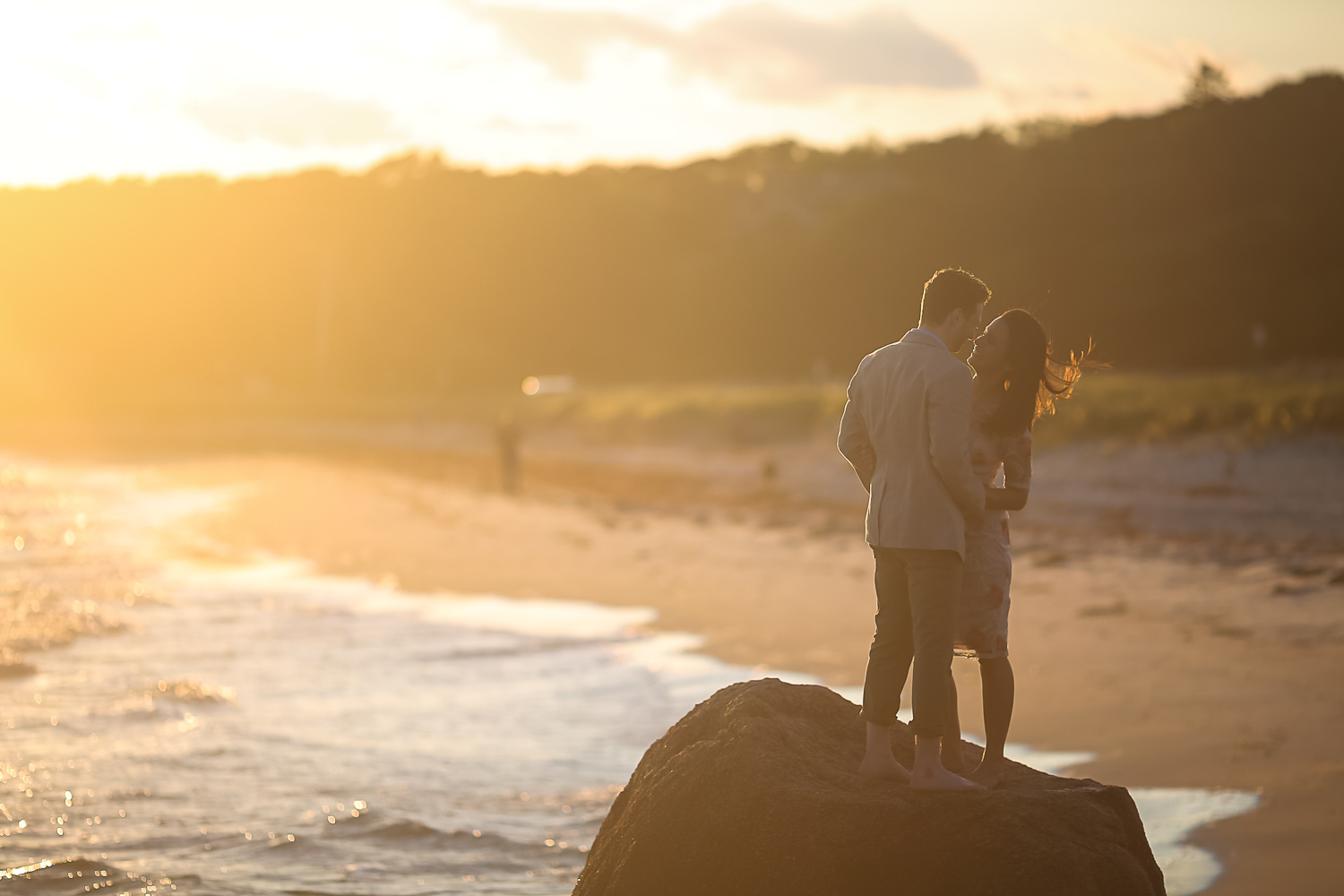 Falmouth engagement session