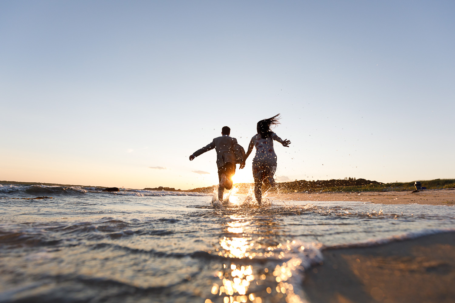 Falmouth engagement session