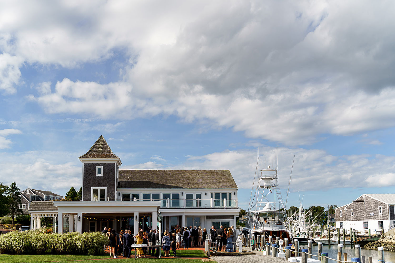 Wychmere Beach club wedding Hydrangea Room