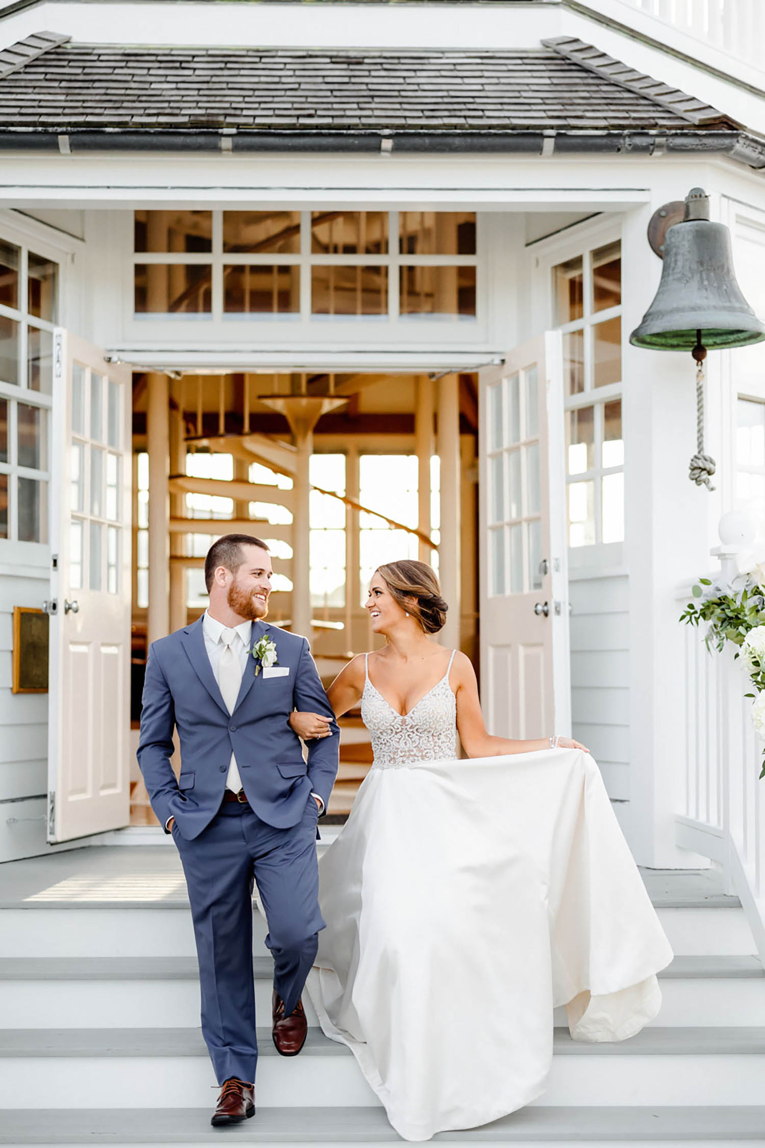 Nauticus Marina Osterville wedding photos