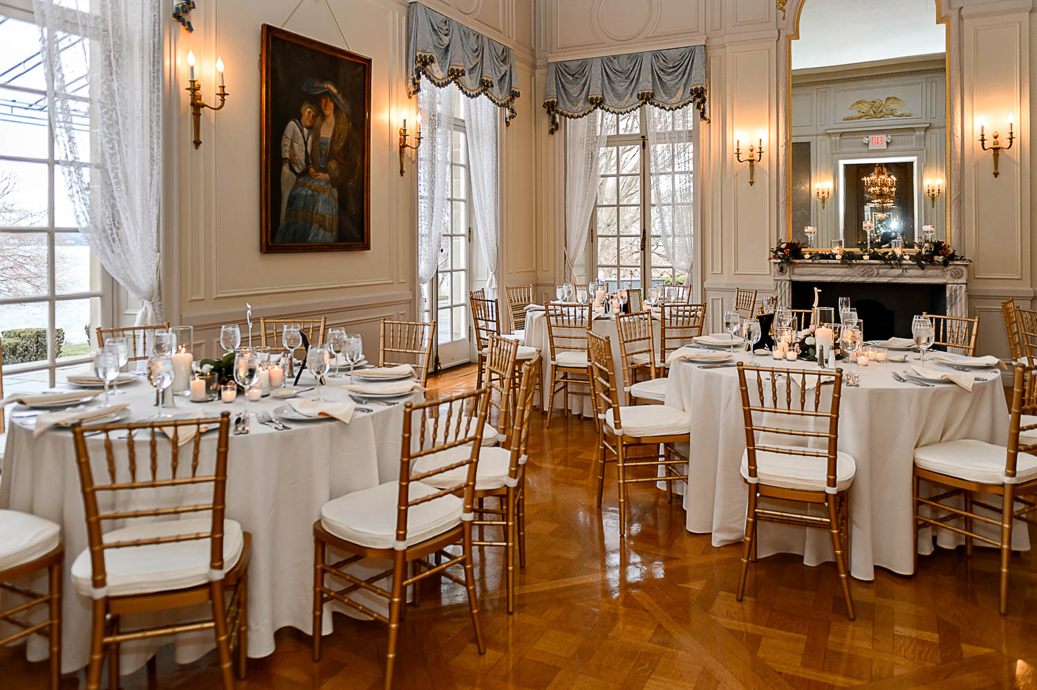 Glen Manor house wedding reception 